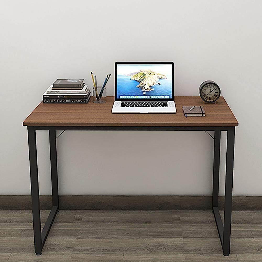 Helios T100 Computer Table (100 cm x 50 cm, Acacia Walnut) - A10 SHOP